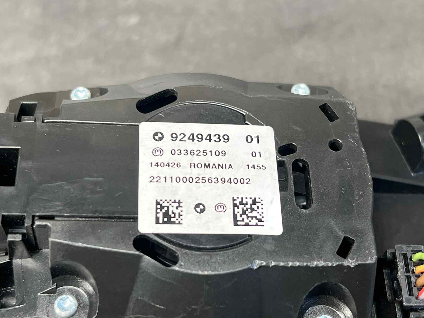 BMW 1 SERIES E82 E87 E88 CIC CCC I-DRIVE NAVIGATION CONTROL SWITCH 9249439