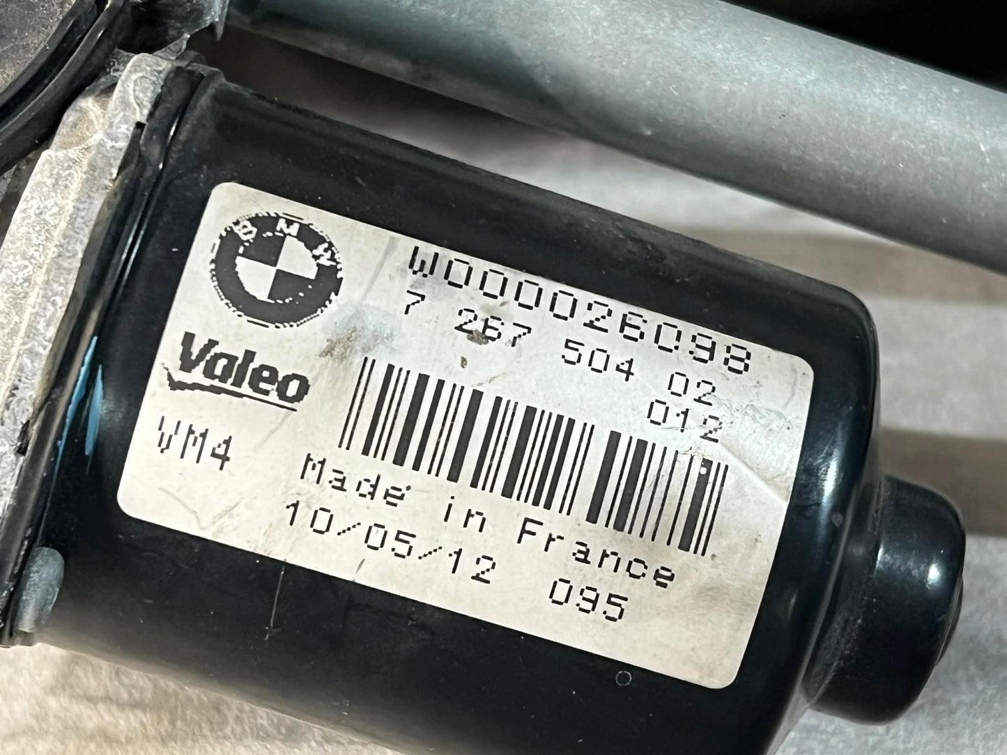 BMW 1 2 3 SERIES F20 F22 F30 F31 FRONT WIPER MOTOR 7267504 - LRI Autoparts