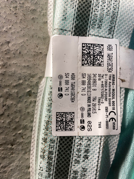 VW GOLF MK7 LEFT CURTAIN AIRBAG 5G4880741