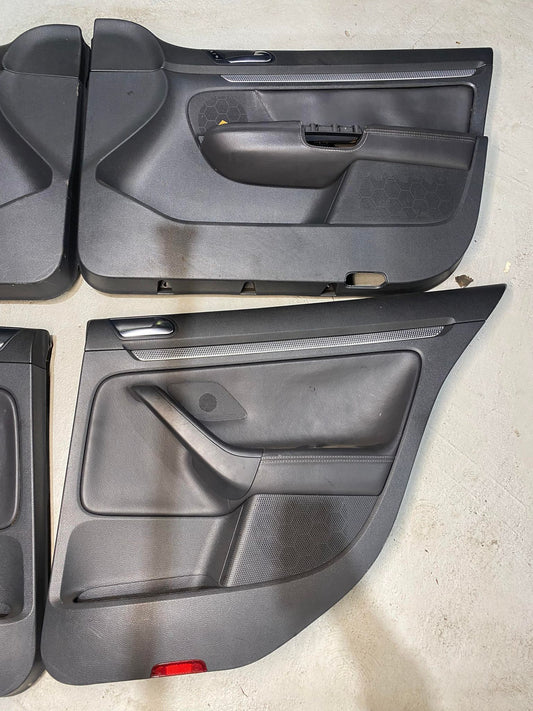 VW GOLF MK5 R32 FRONT AND REAR DOOR CARD SET