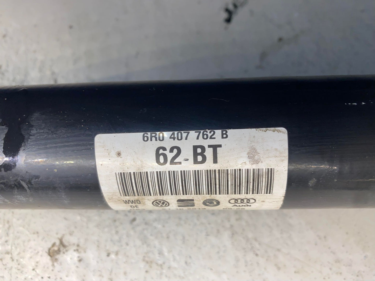 VW POLO 6R FRONT RIGHT DRIVE SHAFT 6R0407762