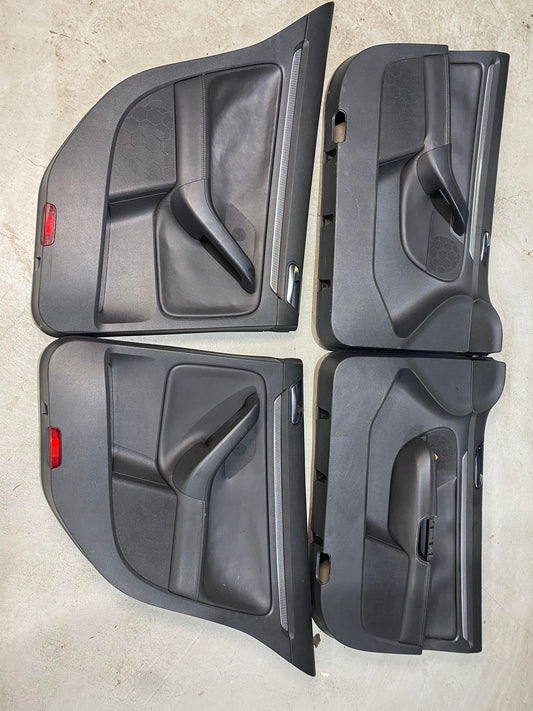 VW GOLF MK5 R32 FRONT AND REAR DOOR CARD SET