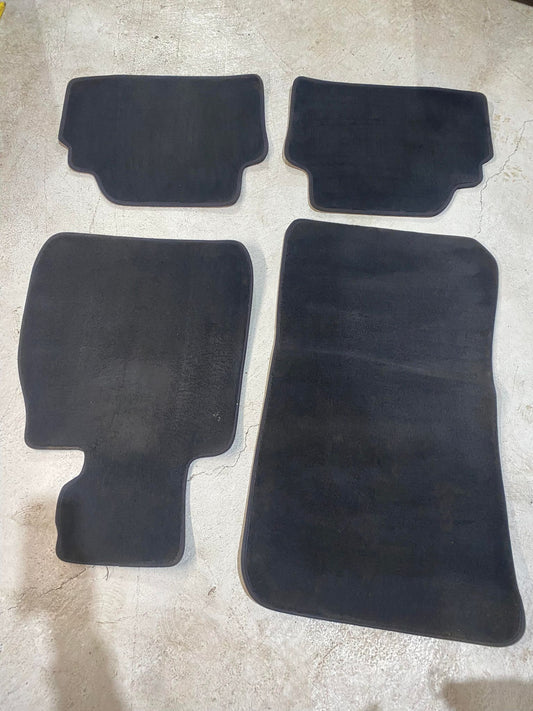 BMW 5 SERIES E60 GENUINE OEM FLOOR MATS BLACK
