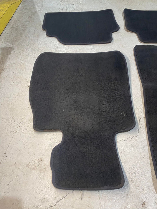 BMW 5 SERIES E60 GENUINE OEM FLOOR MATS BLACK