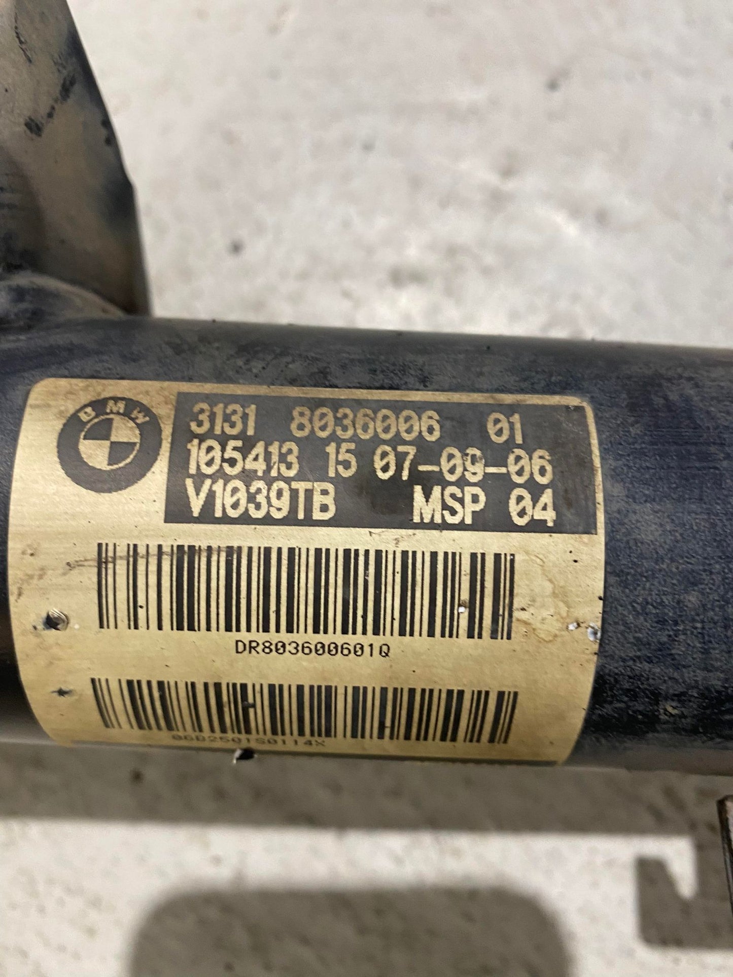 BMW 1 SERIES E87 FRONT RIGHT SHOCK ABSORBER 8036006