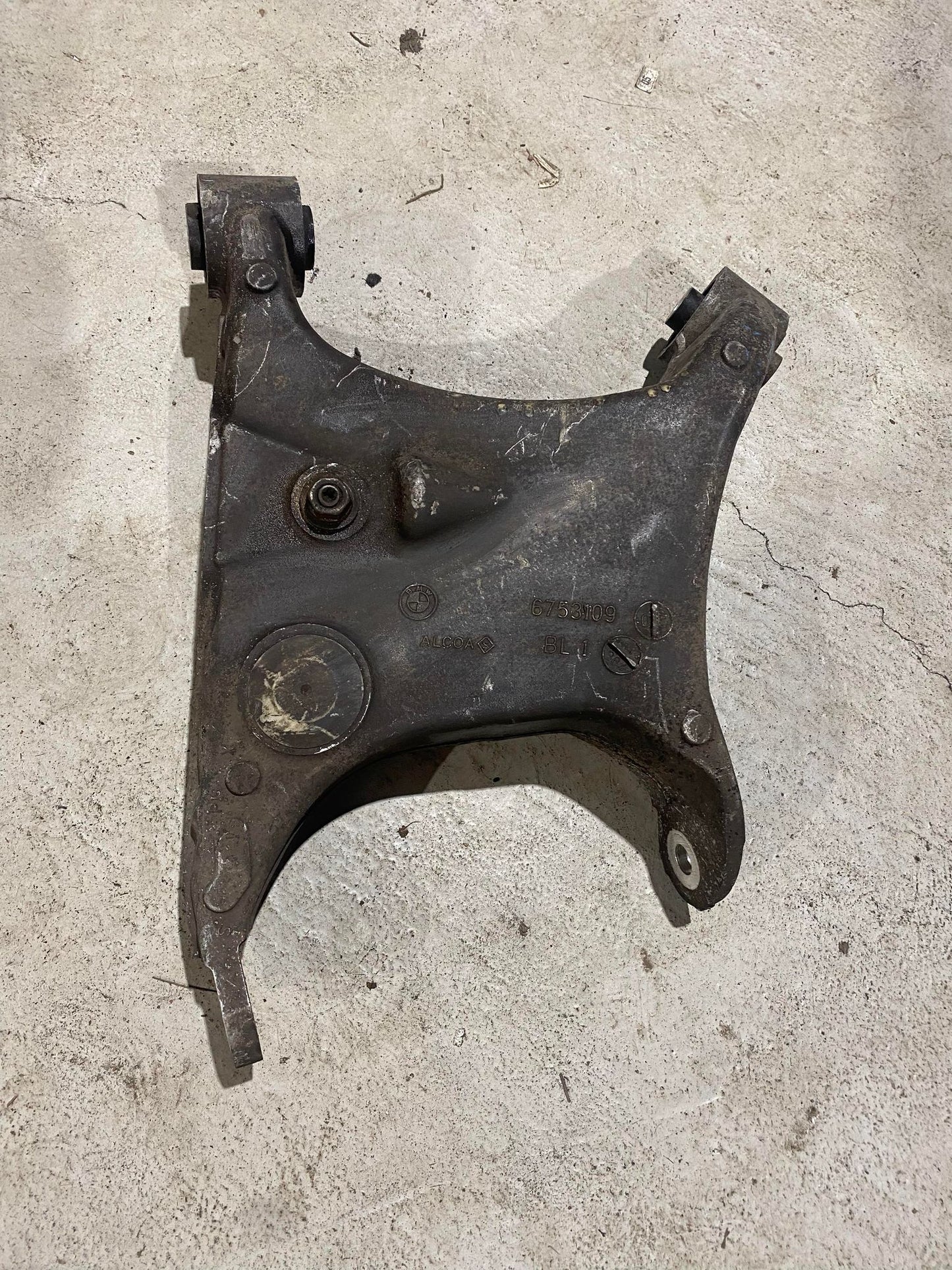 BMW 7 SERIES E65 REAR LEFT WISHBONE CONTROL ARM 6753109