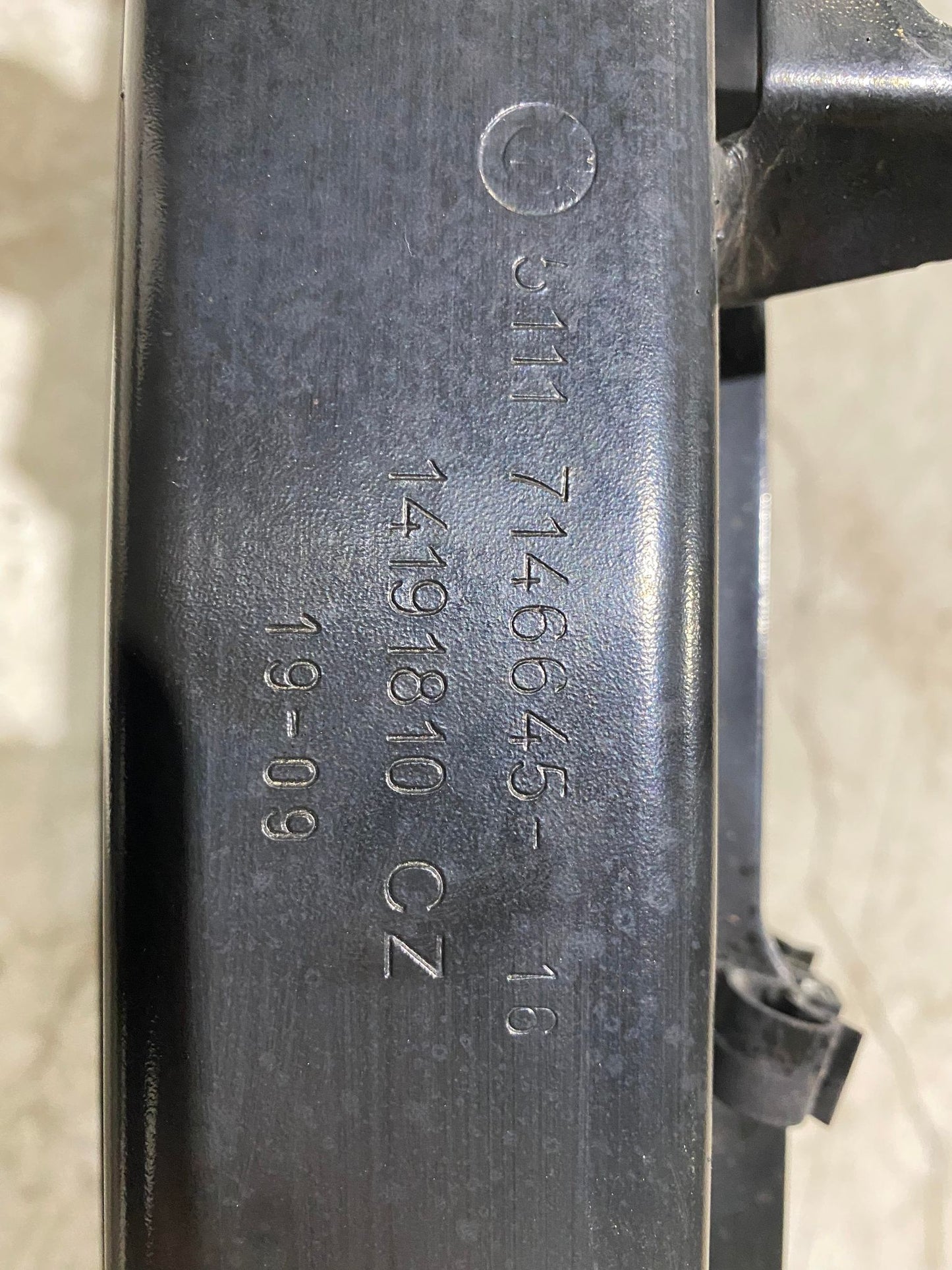 BMW 3 SERIES E90 FRONT BUMPER CRASH BAR 7146645