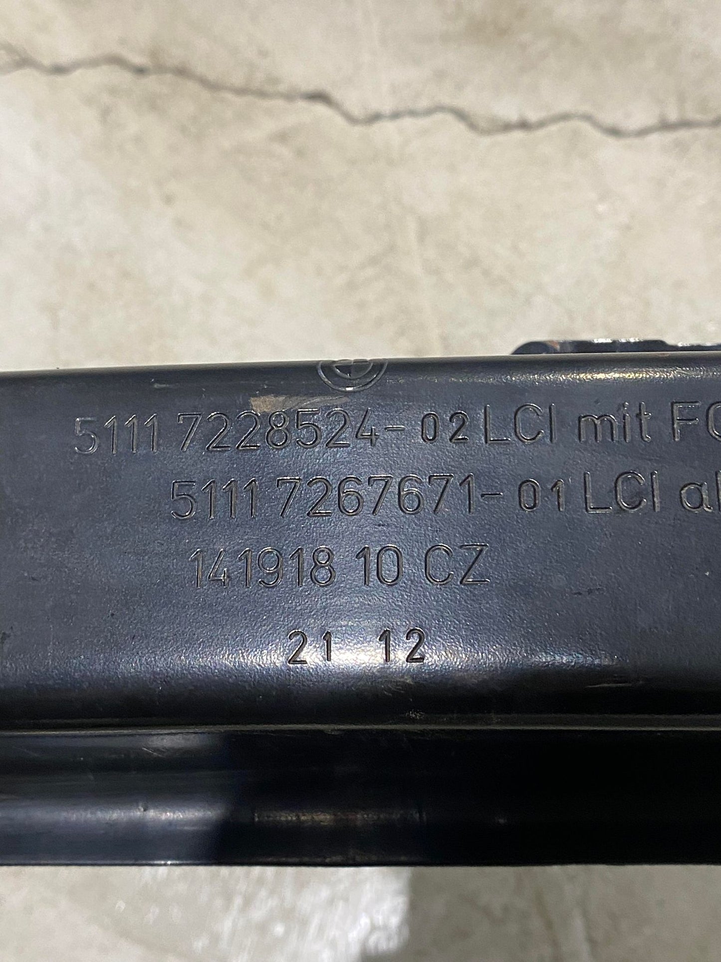 BMW 3 SERIES E92 E93 FRONT BUMPER CRASH BAR 7228524