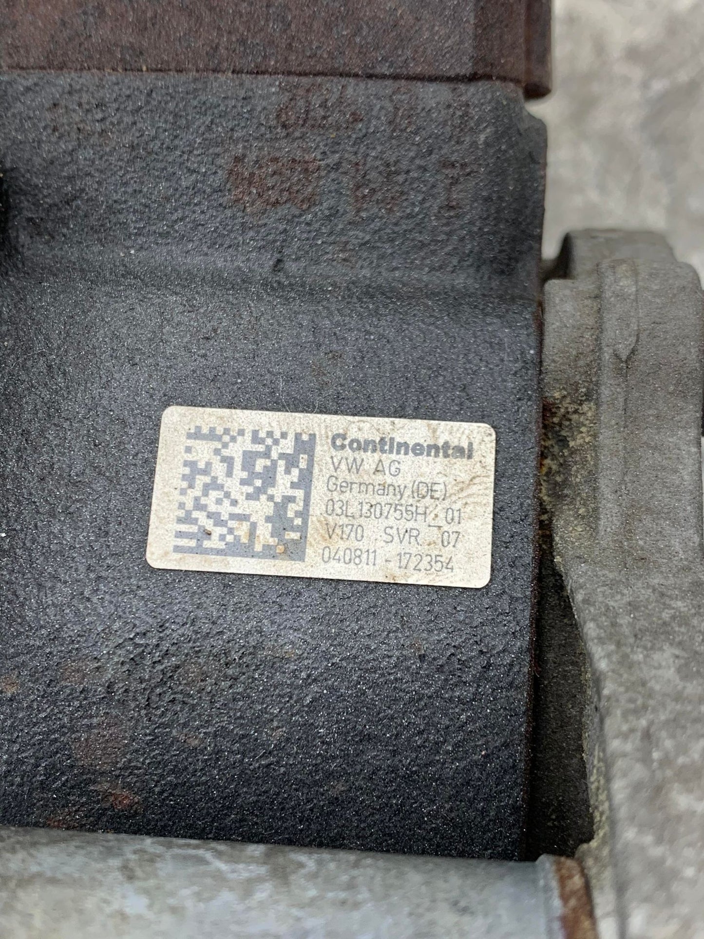 VW AUDI 1.6 TDI HIGH PRESSURE FUEL PUMP CAYB 03L130755H