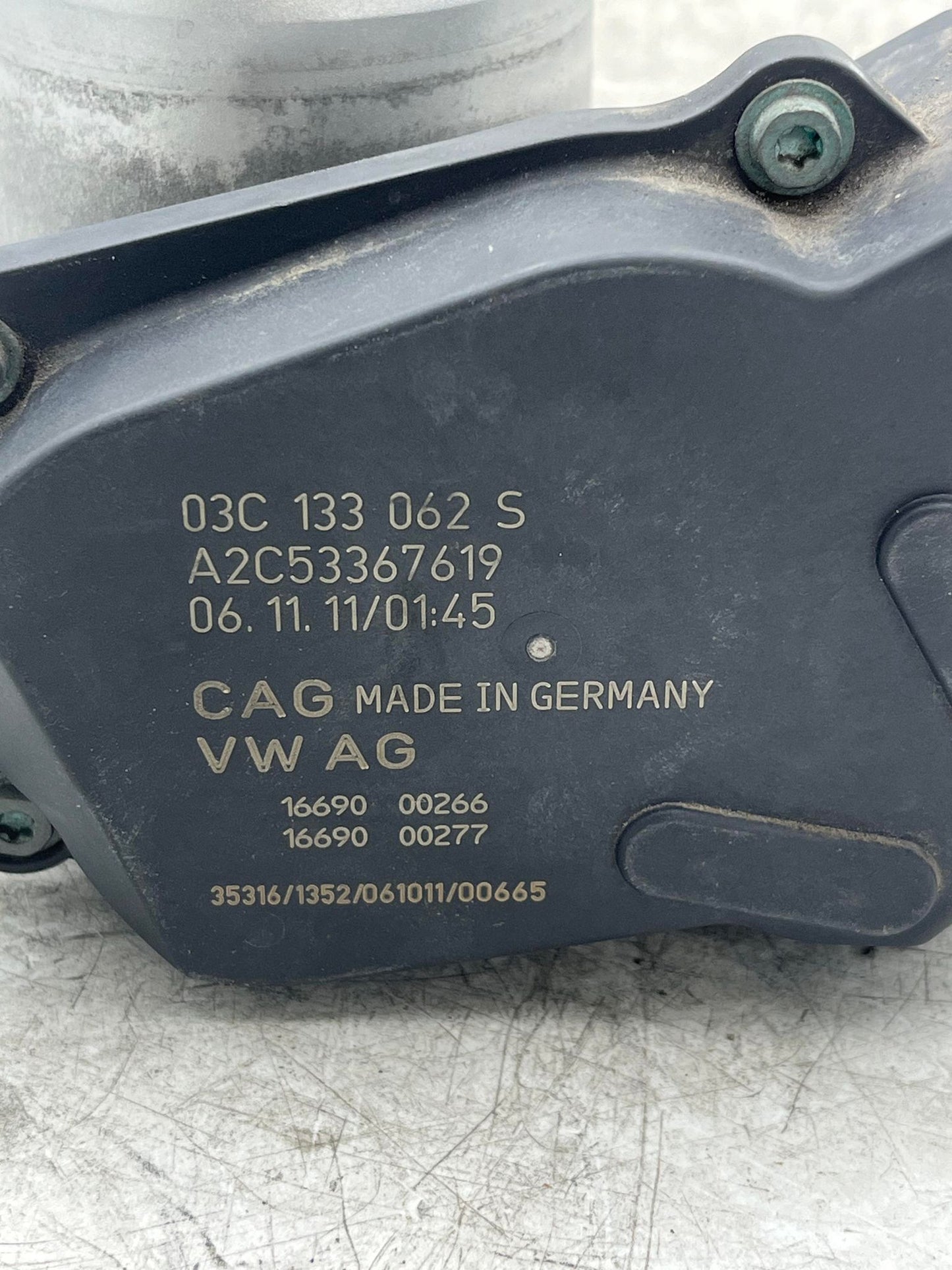 VW POLO 1.6 PETROL THROTTLE BODY 03C133062