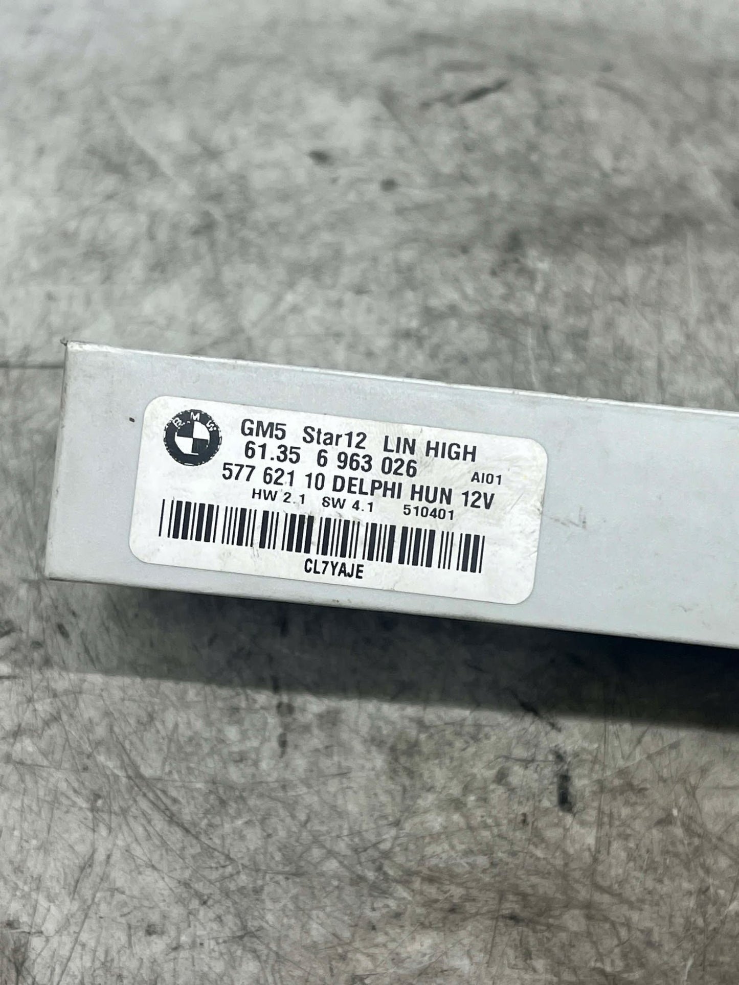 BMW X3 E83 BODY CONTROL MODULE GM5 LIN HIGH 6963026