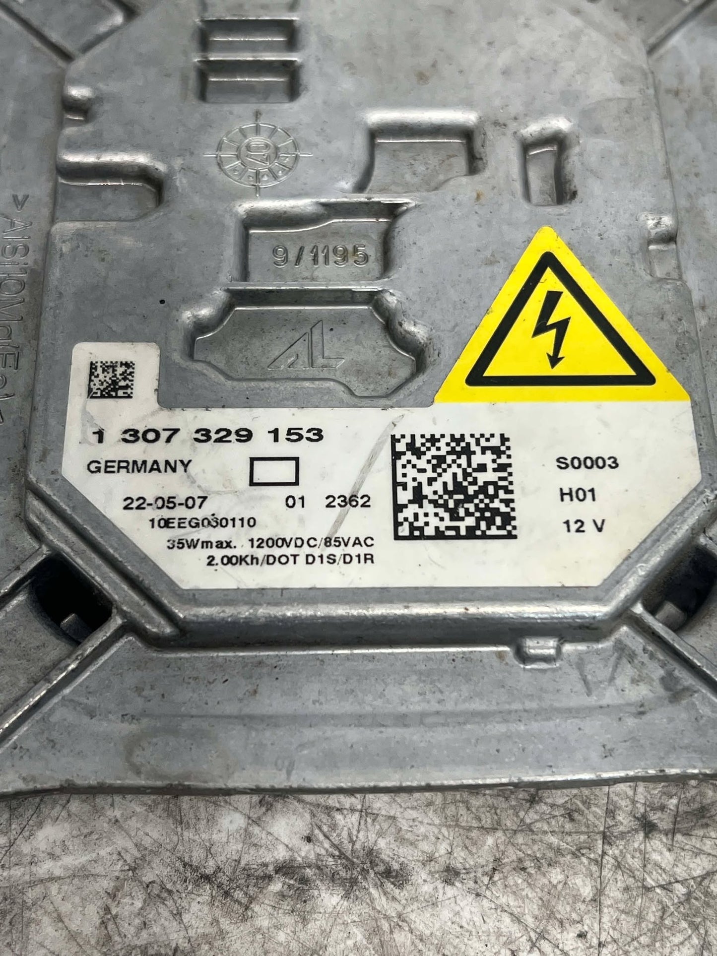 BMW 3 SERIES E90 E92 XENON HEADLIGHT BALLAST MODULE 1307329153