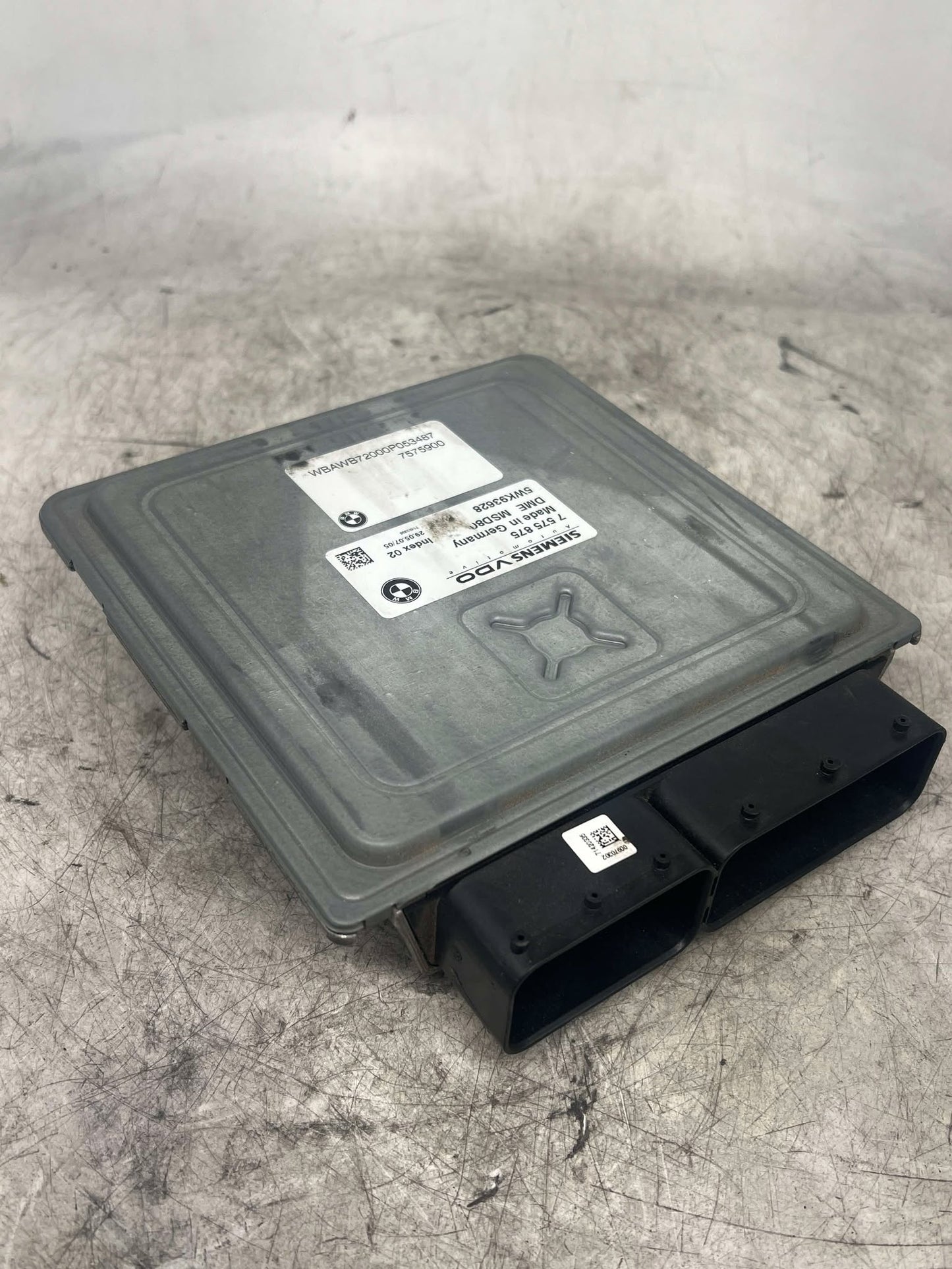 BMW 1 3 5 X SERIES E82 E87 E88 E90 N54 MSV80 DME CAS AND KEY SET CAS3 7575875