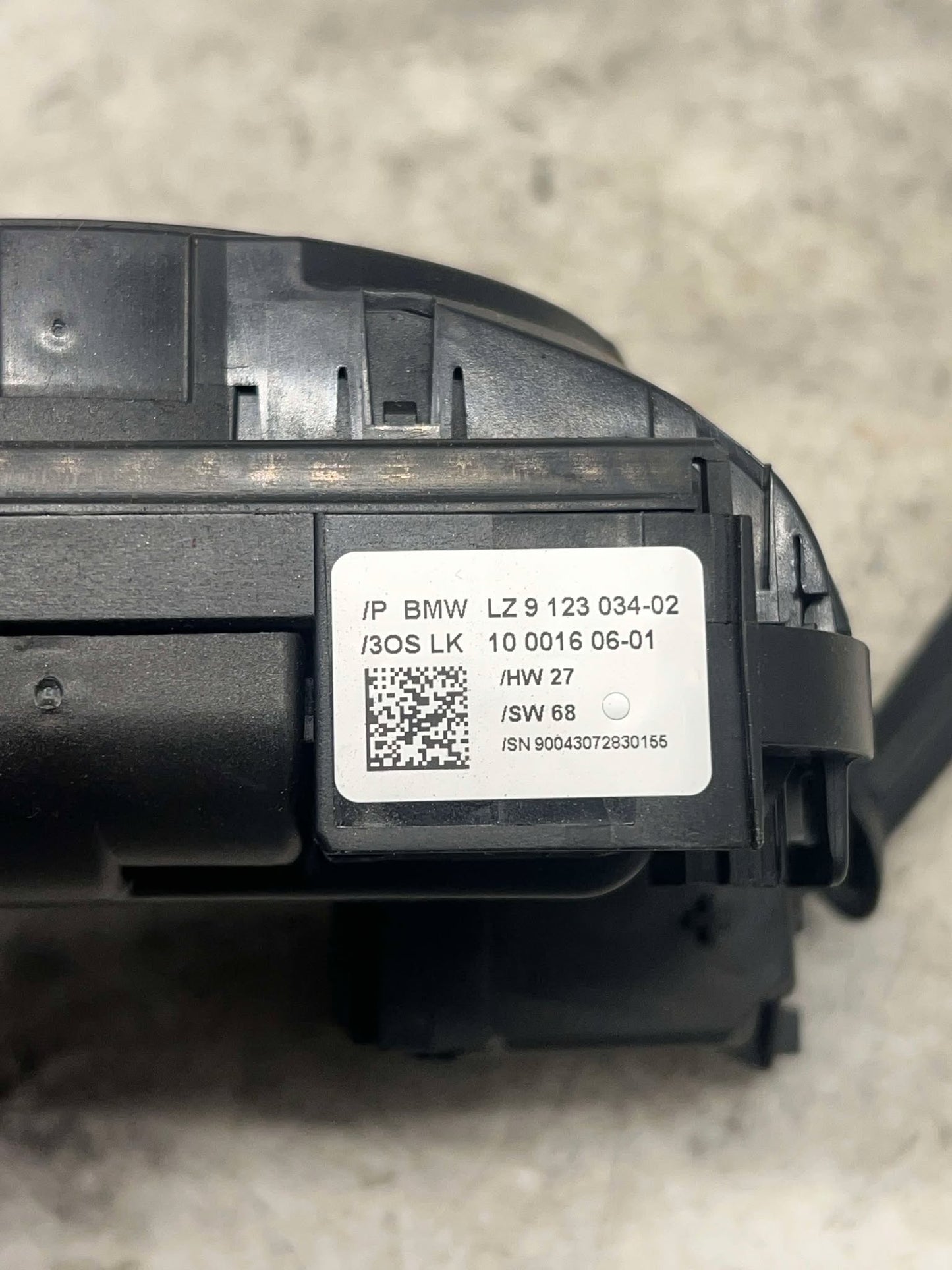 BMW 1 3 SERIES E82 E87 E88 E90 E92 E93 STEERING ANGLE SENSOR CLOCK SPRING 9123034