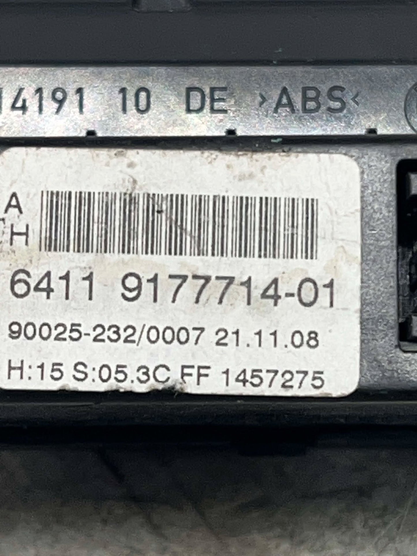 BMW 5 6 SERIES E60 E61 E63 E64 AC HEATER CLIMATE CONTROL 9177714