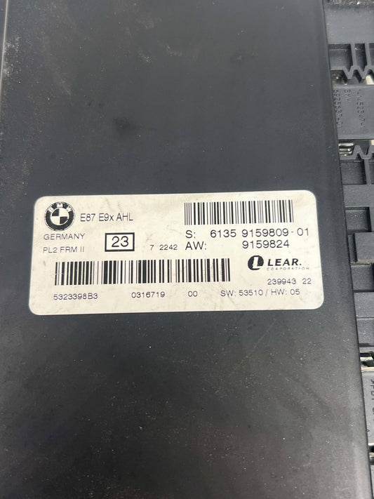 BMW 1 3 SERIES E82 E88 E90 E92 E93 PL2 FRM 2 AHL FOOTWELL CONTROL MODULE 61359159809