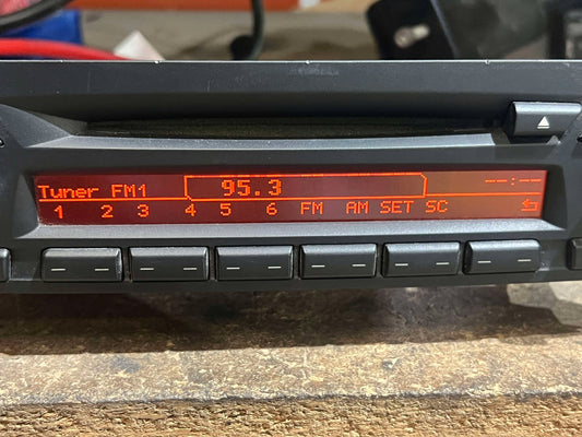 BMW 1 3 SERIES PROFESSIONAL CD73 RADIO HEAD UNIT 9150109