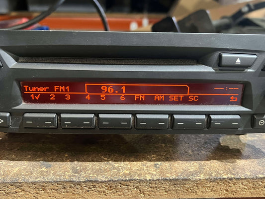 BMW 1 3 SERIES PROFESSIONAL CD73 RADIO HEAD UNIT 9231928