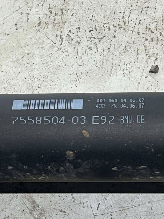 BMW 3 SERIES E90 E92 E93 335I N54 AUTOMATIC DRIVE SHAFT 7574678