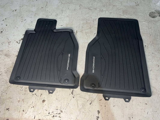 PORSCHE 992 ALL WEATHER RUBBER FLOOR MATS 992044801