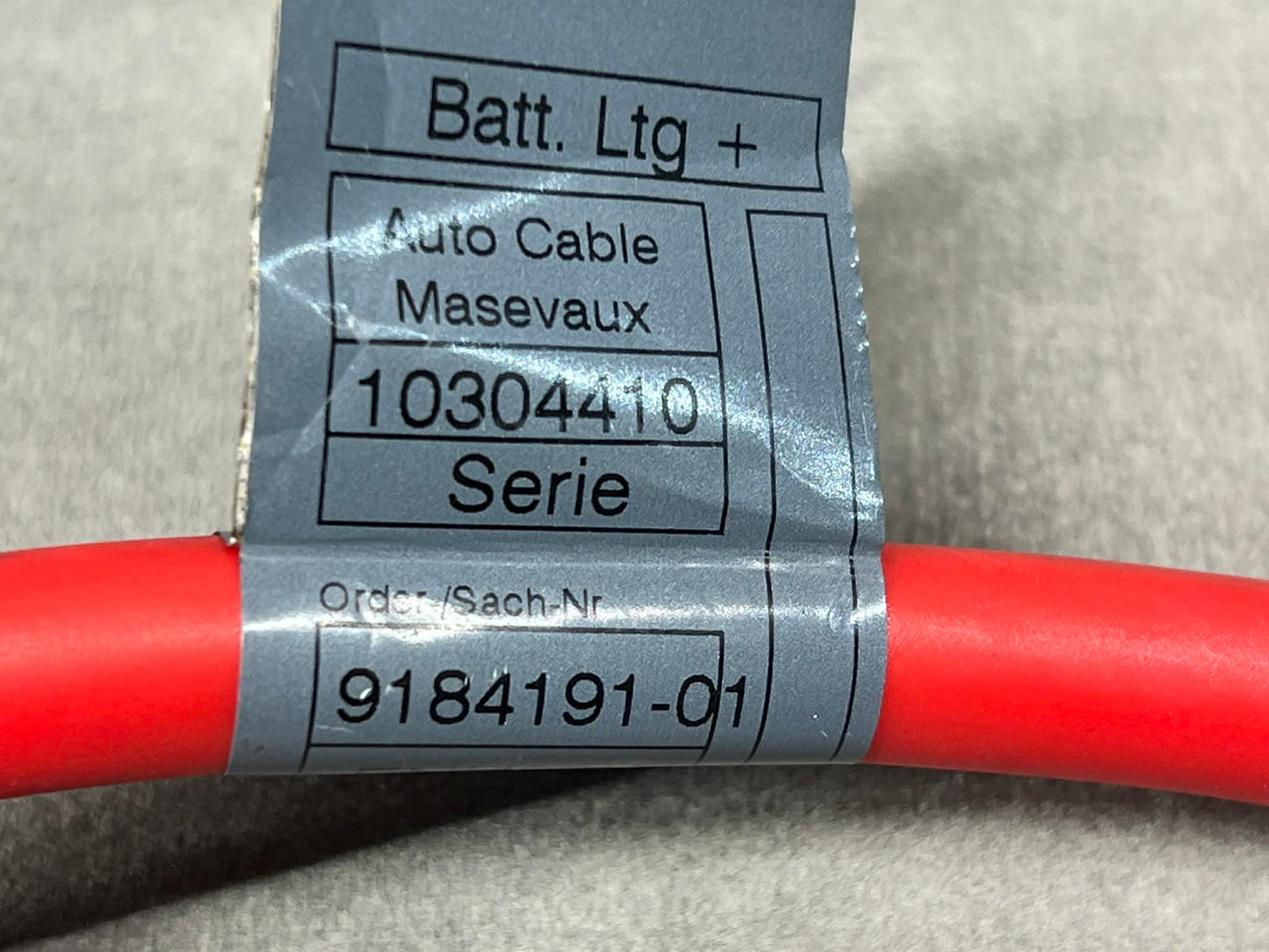 BMW 1 3 X1 SERIES E82 E84 E88 E90 E91 E92 LCI BATTERY CABLE 9184191