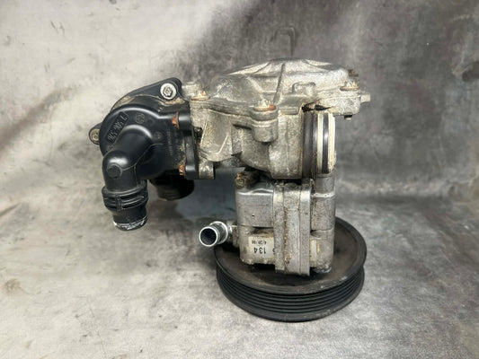 BMW N46 Power Steering Pump with Water Pump + Thermostat Assembly - 6769598 (Used) - LRI Autoparts