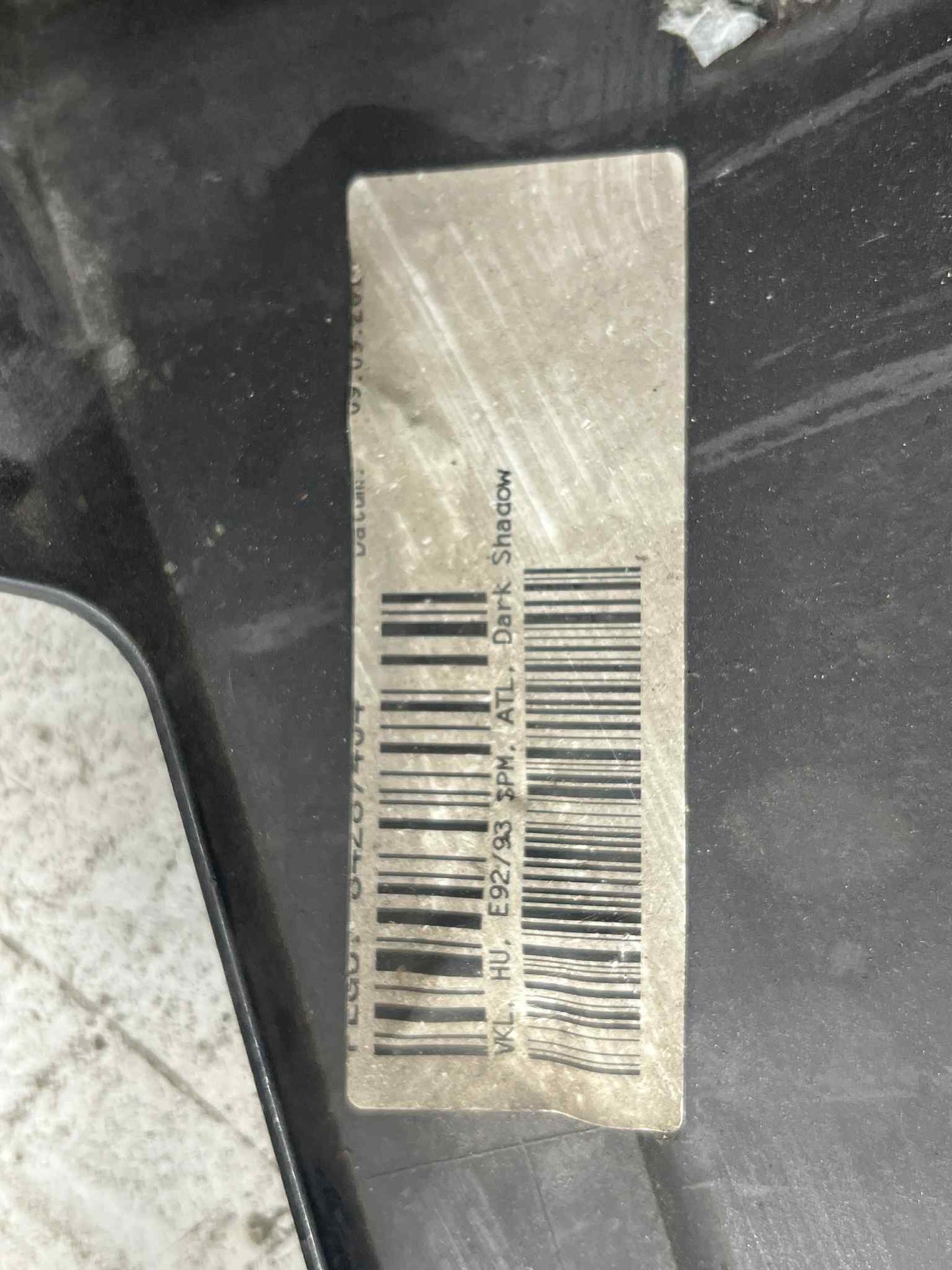 BMW 3 SERIES E92 E93 M-SPORT REAR BUMPER DIFFUSER