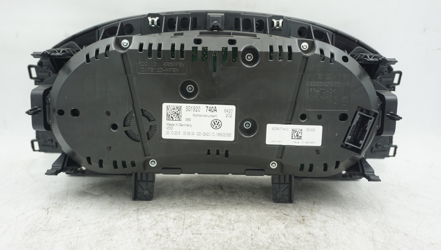 VOLKSWAGEN GOLF MK7 SPEEDOMETER A2C53427456