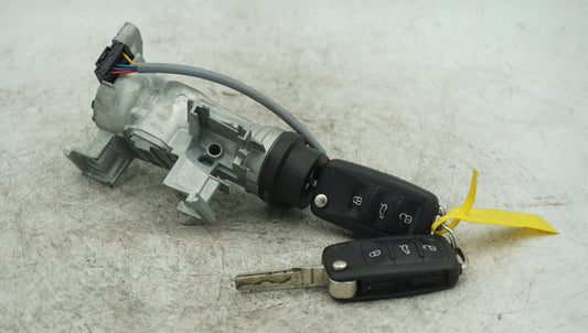 GENUINE AUDI VOLKSWAGEN IGNITION BARREL WITH KEY 1K0905851