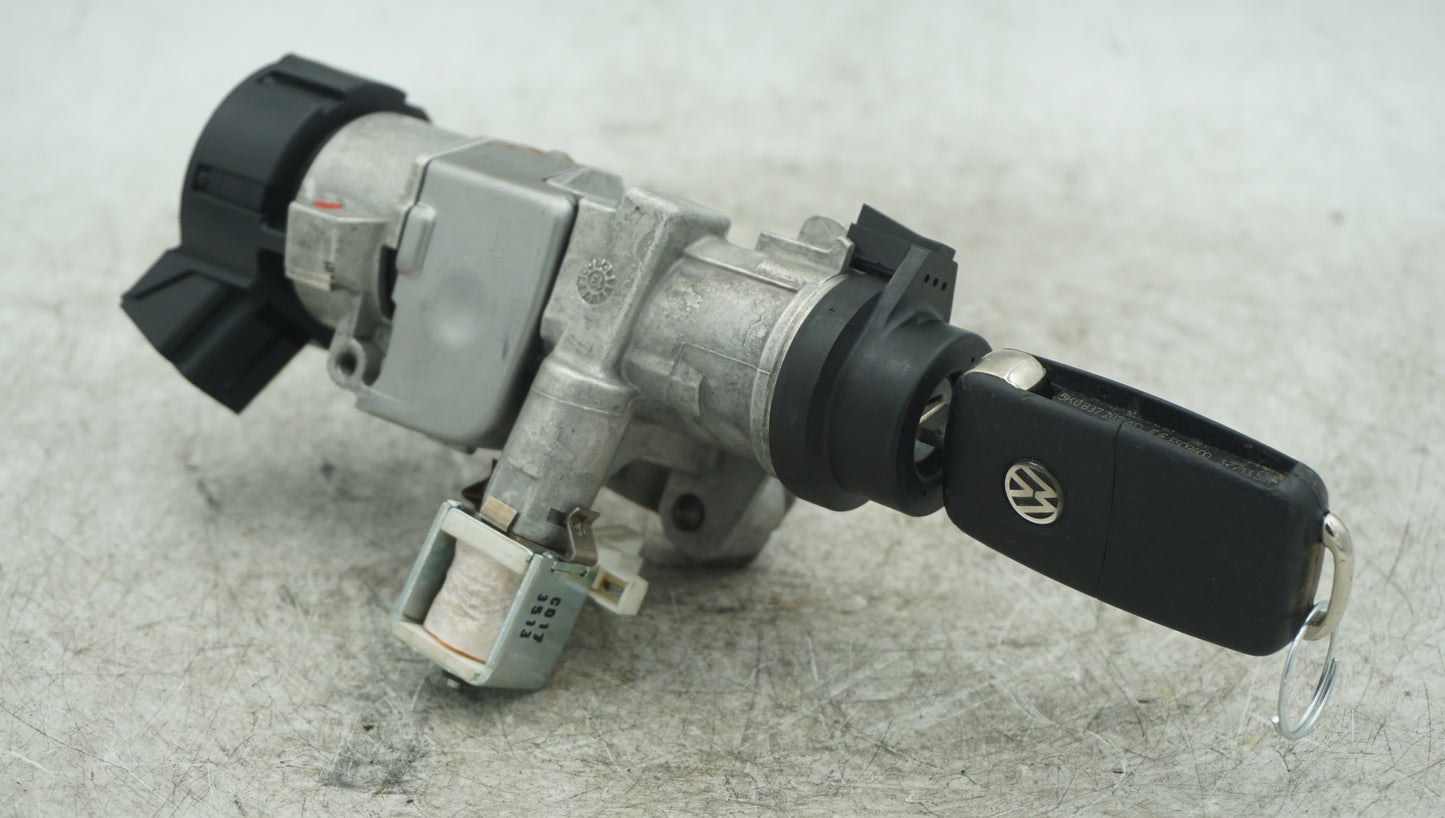 VW POLO 6R IGNITION BARREL WITH KEY 6R0905851