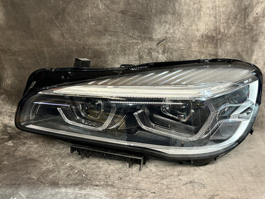 BMW 2 SERIES F45 F46 LCI 2018 TO 2021 LEFT LED HEADLIGHT 8738643 GENUINE AUTOMOTIVE LIGHTING - LRI Autoparts