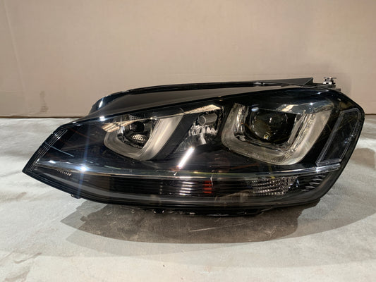 VOLKSWAGEN GOLF MK7 7.5 LHS LEFT XENON HEADLIGHT 5G2941751