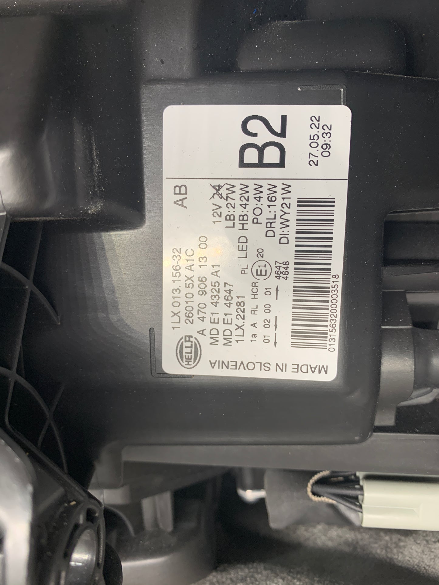 MERCEDES X CLASS W470 RHS RIGHT LED XENON HEADLIGHT A4709061300