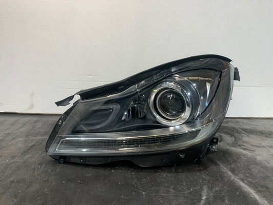 MERCEDES C CLASS W204 LHS LEFT XENON HEADLIGHT A2048203739
