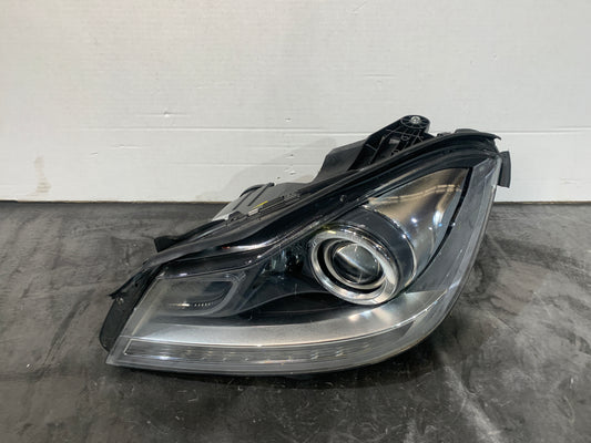 MERCEDES C CLASS W204 LHS LEFT XENON HEADLIGHT A2048203739