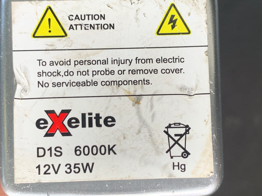 BMW AUDI VW MINI XENON HEADLIGHT BULB D1S6000K EXELITE