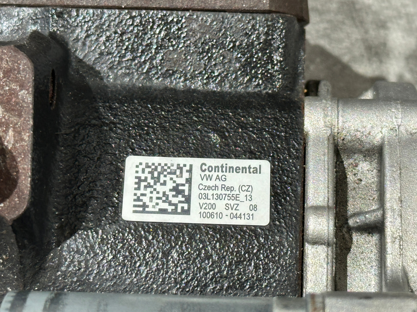 VOLKSWAGEN AUDI 1.6 TDI CAYD CAY HIGH PRESSURE FUEL PUMP HPFP 03L130755E