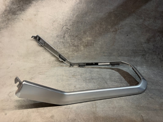 VW POLO MK6 AW RIGHT DRIVERS CENTRE CONSOLE SIDE TRIM COVER SILVER 2G2863052