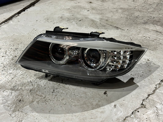 BMW 3 SERIES E90 LCI LHS LEFT XENON HEADLIGHT 63117240249