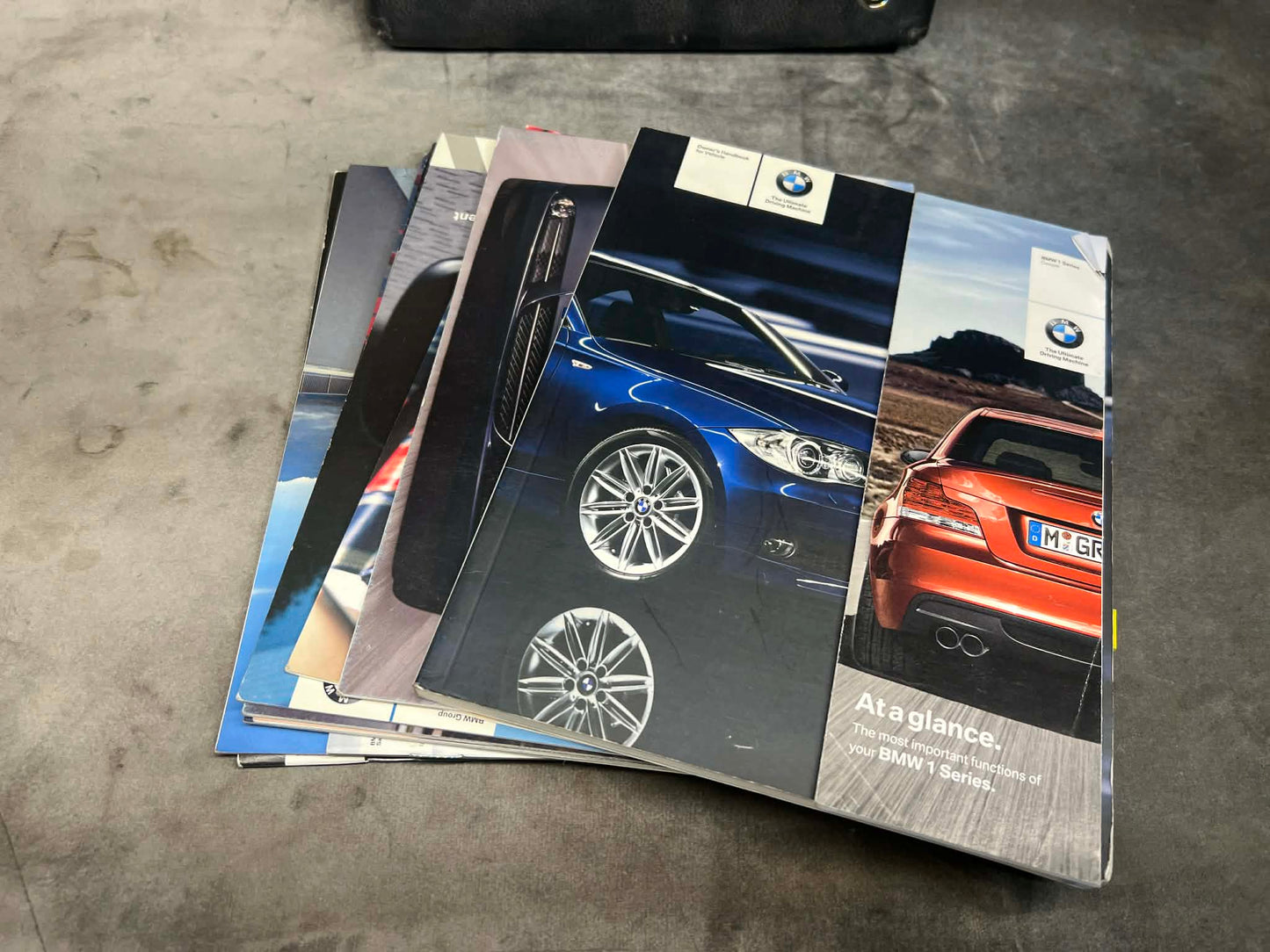 BMW 1 Series E82 / E88 Coupé / Convertible Owners Manual / User Handbook (Used, RHD Australia)