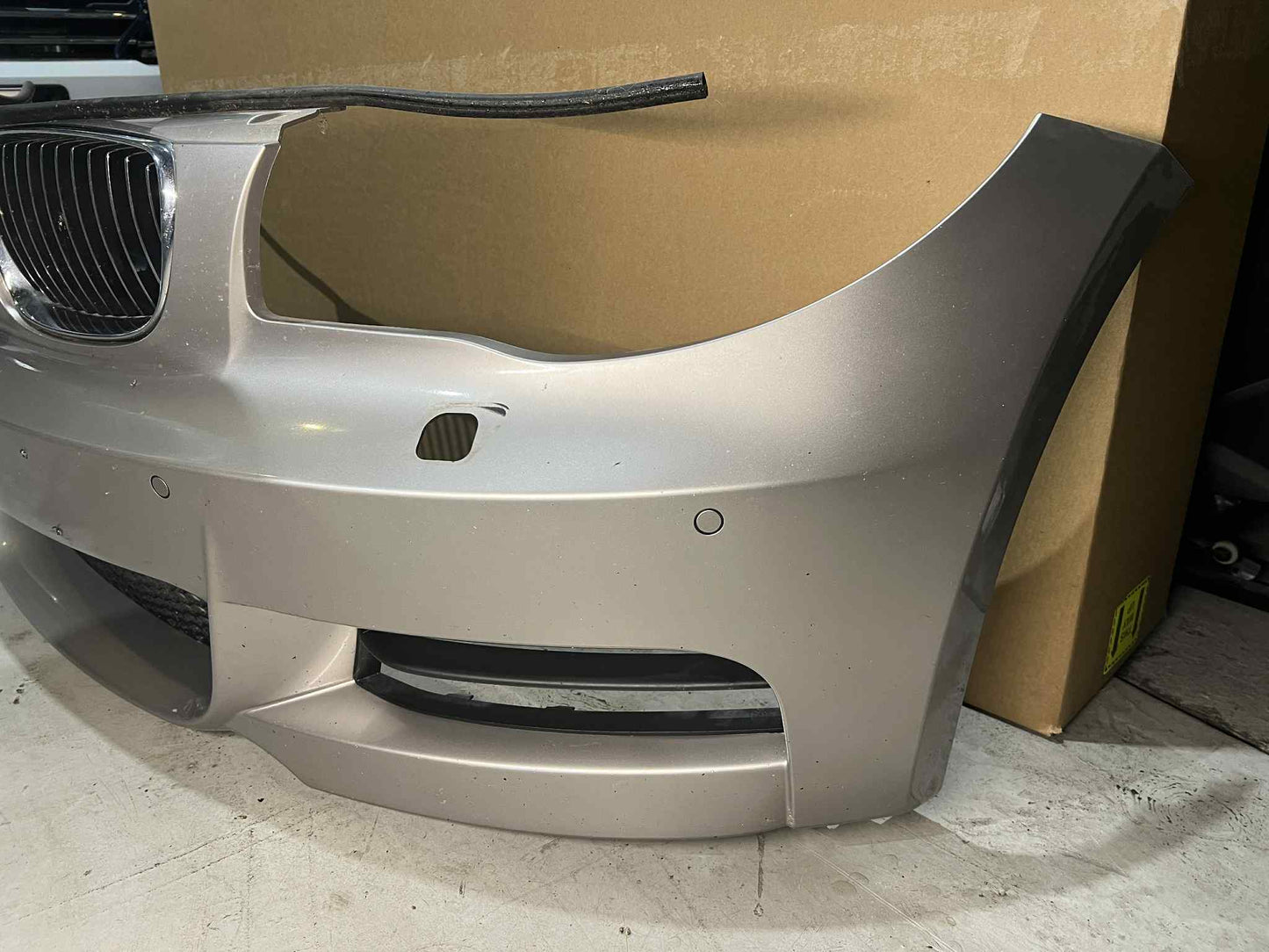 BMW 1 SERIES E82 E88 M-SPORT FRONT BUMPER GOLD 51118057509