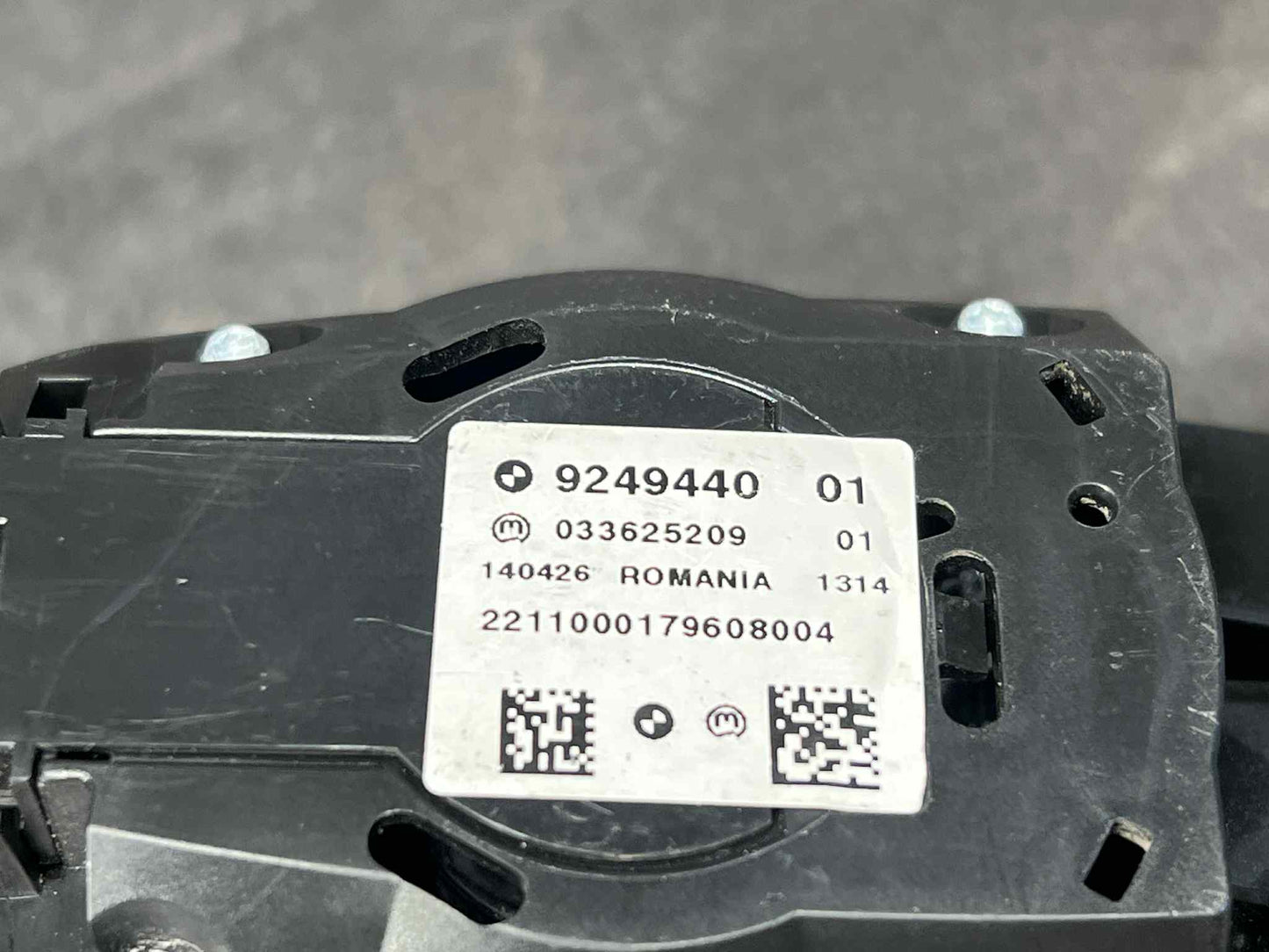 BMW 5 6 X5 X6 SERIES CIC CCC I-DRIVE NAVIGATION CONTROL SWITCH 9249440