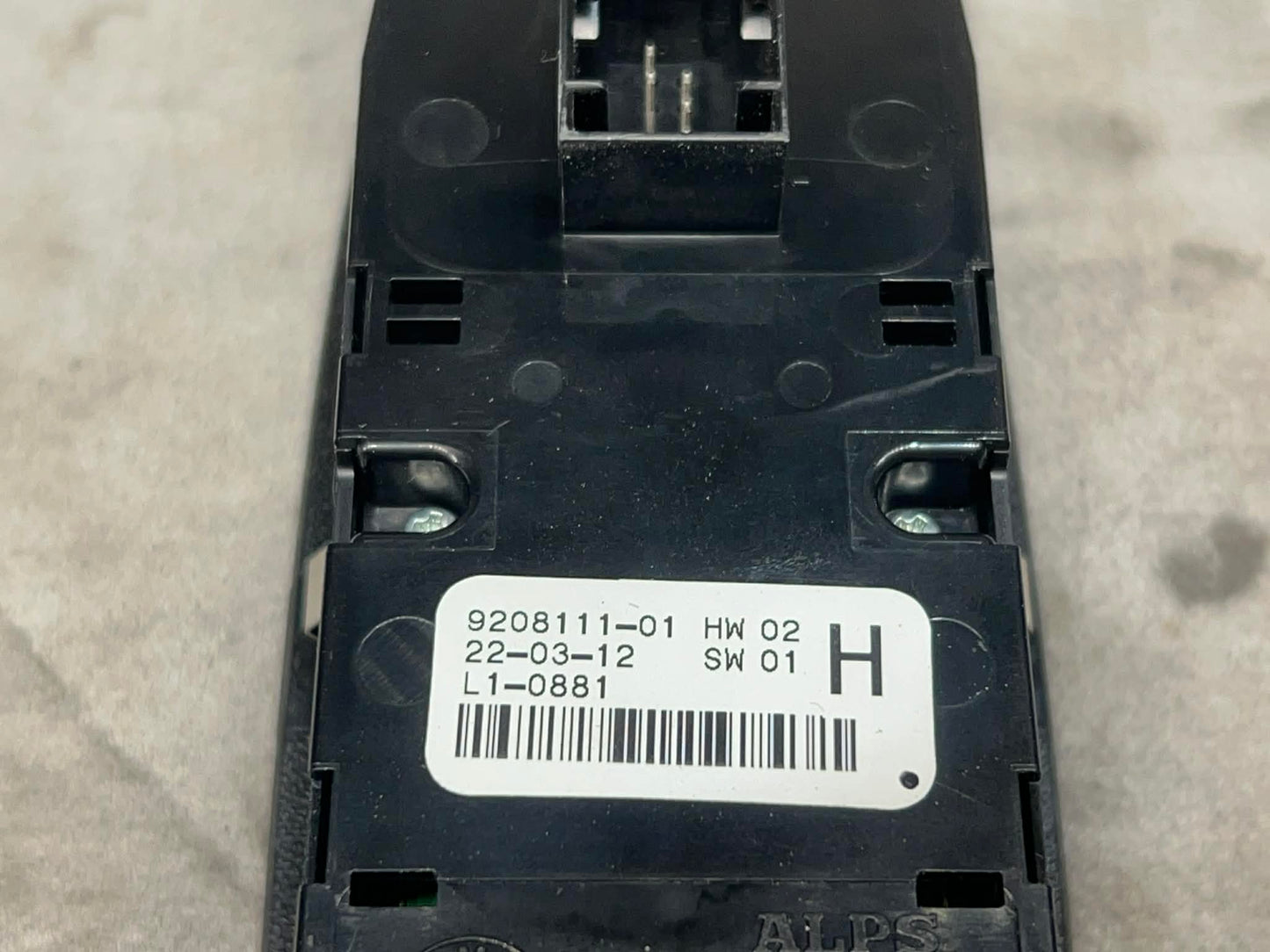 BMW 1 2 3 4 5 6 X SERIES MASTER WINDOW SWITCH 9208111