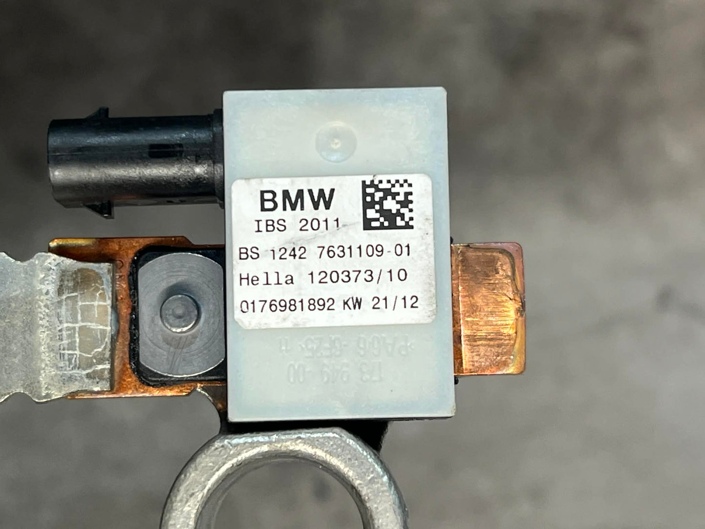 BMW 1 SERIES F20 F21 NEGATIVE BATTERY CABLE 7631109