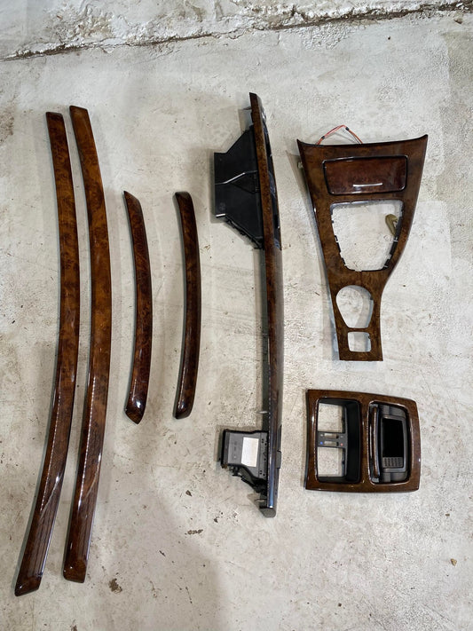 BMW 3 SERIES E92 E93 WALNUT WOODGRAIN TRIM SET
