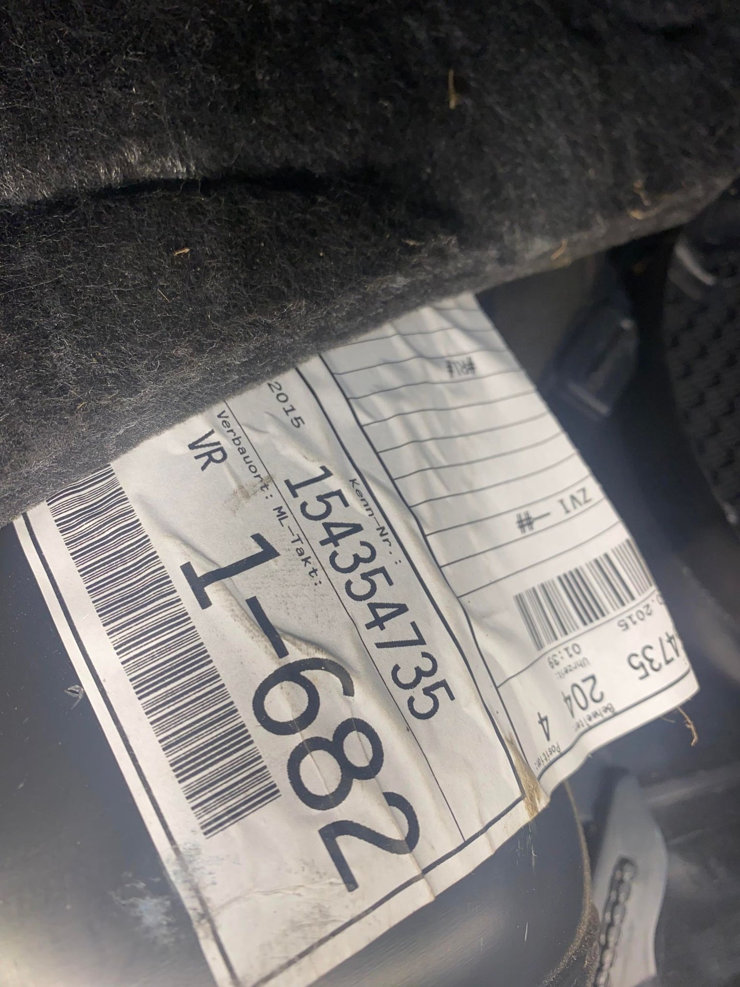 AUDI A3 8V FRONT RIGHT DOOR CARD 8V4867106