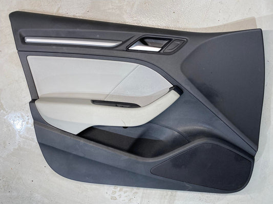 AUDI A3 8V FRONT LEFT PASSENGER DOOR CARD