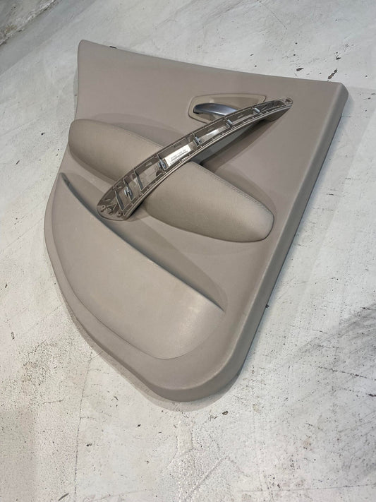 BMW 1 SERIES E87 PRE LCI REAR LEFT DOOR CARD BEIGE