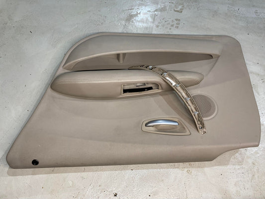 BMW 1 SERIES E87 PRE LCI FRONT RIGHT DRIVERS DOOR CARD BEIGE