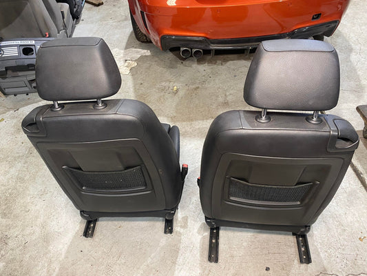 BMW 1 SERIES E82 E88 M-SPORT FRONT SEAT SET INDIVIDUAL BLUE